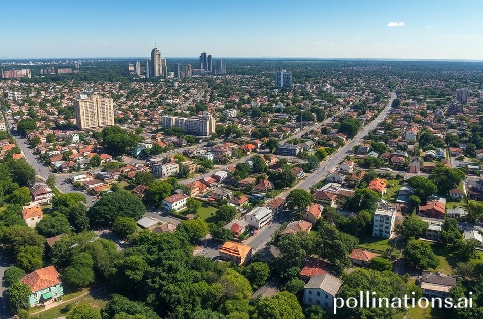 Vista aérea do bairro Jardim Parque Fernanda em Capão Redondo, Zona Sul de São Paulo, com ruas, casas e áreas verdes.